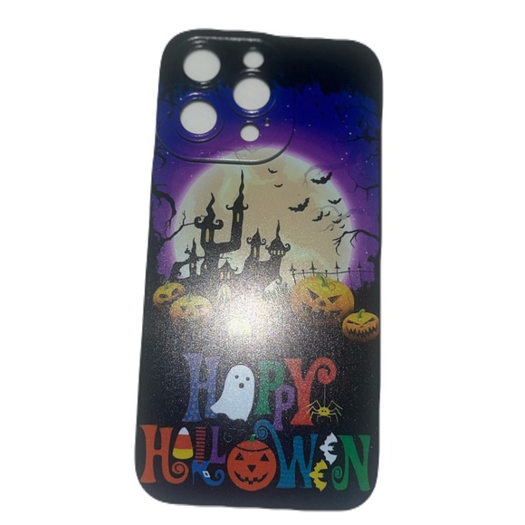 iPhone 14 ProMax Halloween Night Art Soft Phone Case NWT - Picture 4 of 9